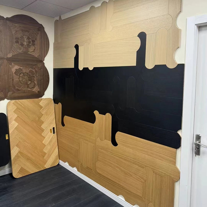 Custom Engineered Hardwood Flooring Solid Oak Parquet Wood Floor Click Installation Type Manufacturer Direct