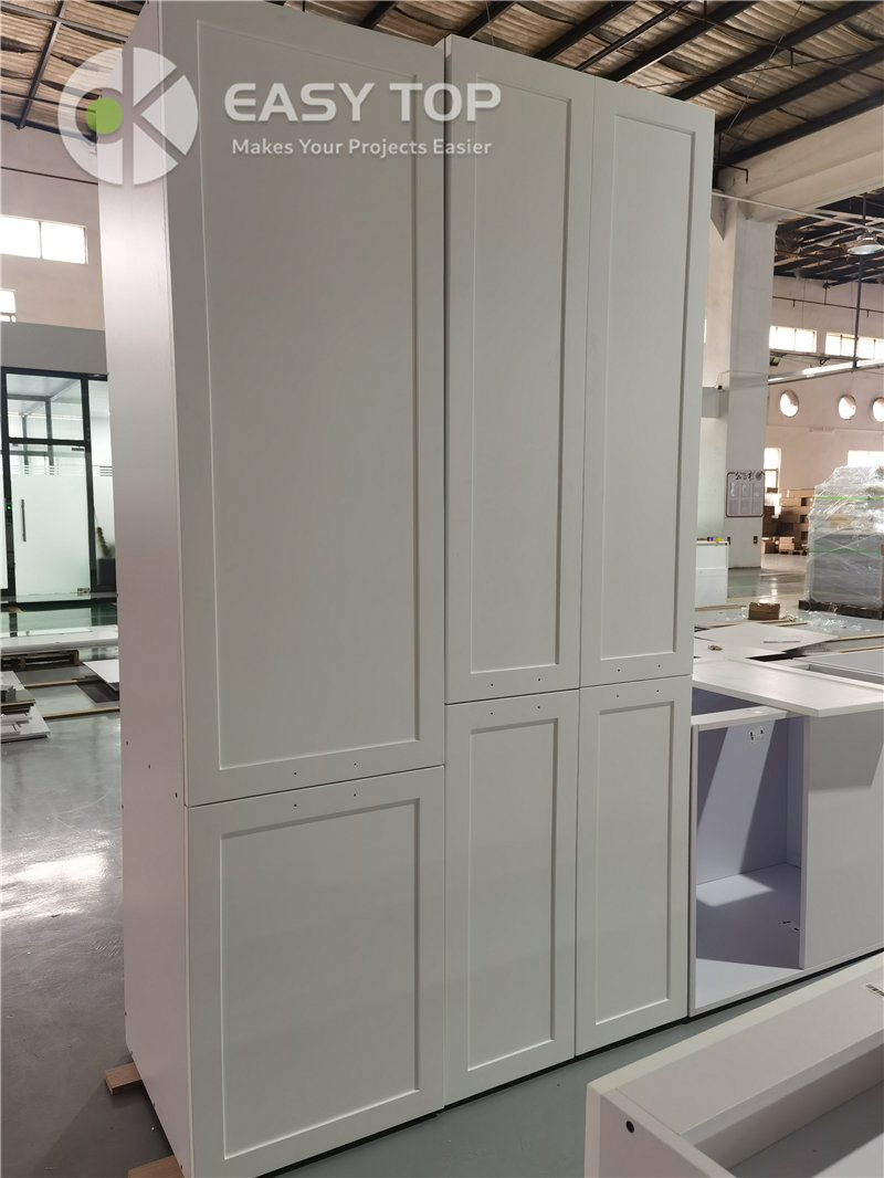 Australia 2PAC Finish Shaker Style Fitted Kitchen Modern Kitchen Cabinets