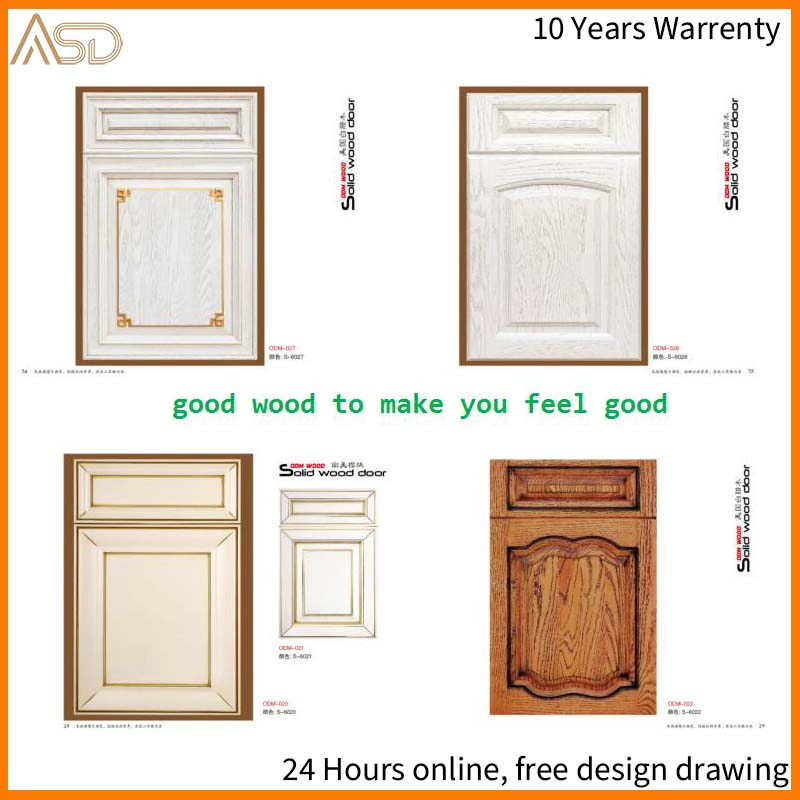 Customized Size Australia Style Furniture Shaker Door Style Solid Wood Kitchen Storage Cabinet