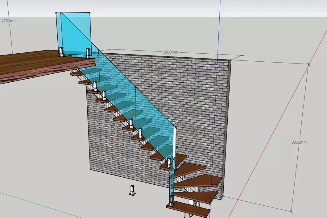 Modern Staircase View