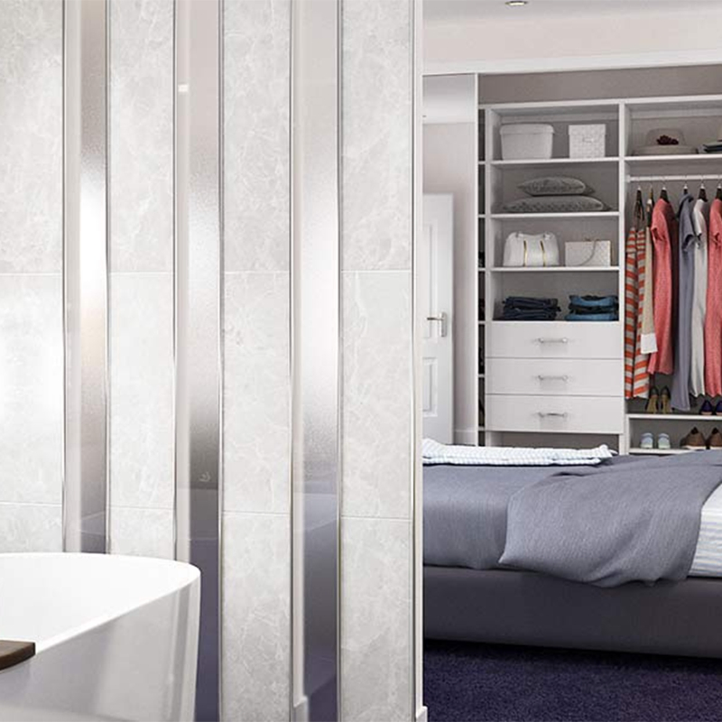 Contemporary Australian Style Sliding Wardrobe in Durable Melamine