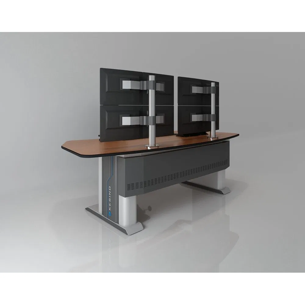 High Quality RGB Security Information Management System Table Adjustable Height Console