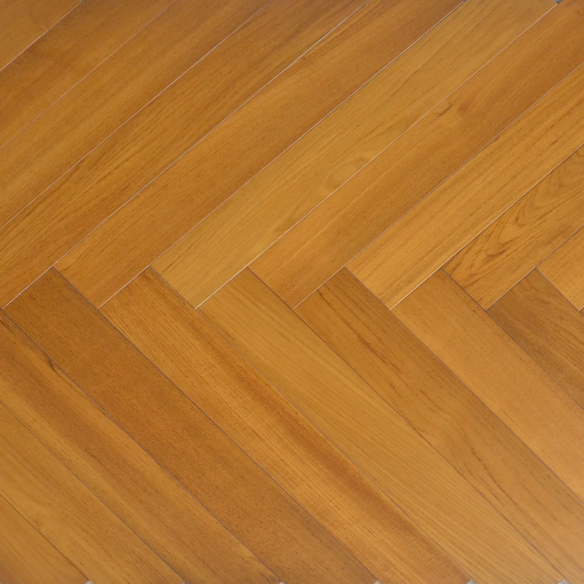 Easy Installation Natural Teak Herringbone Ab Grade Multi-Layer Solid Hardwood Engineered Wood Flooring