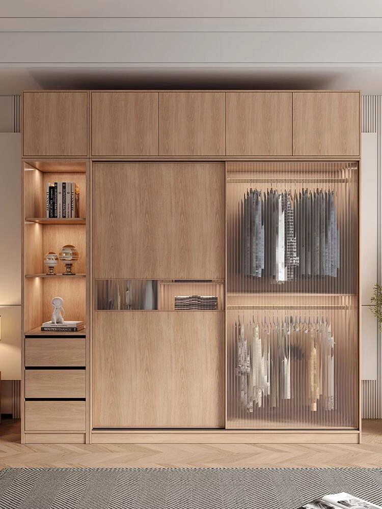 Customized Wooden Furniture Modern Walk in Closet Systems Bedroom Closet Wardrobe
