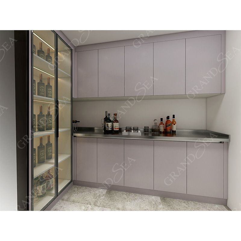 Wholesale Price Modern Design Kitchen Cabinets Modular Kitchen Island