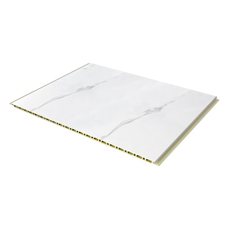 Hot Sale Flat Eco-Friendly Indoor Bamboo Wood Fiber WPC Marble Wall Paneling