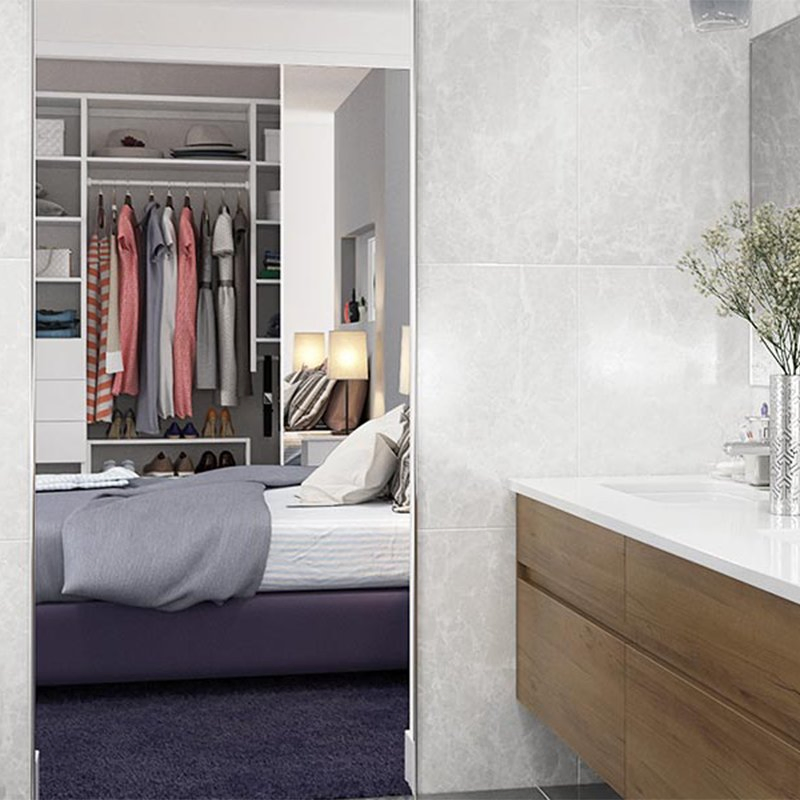 Contemporary Australian Style Sliding Wardrobe in Durable Melamine