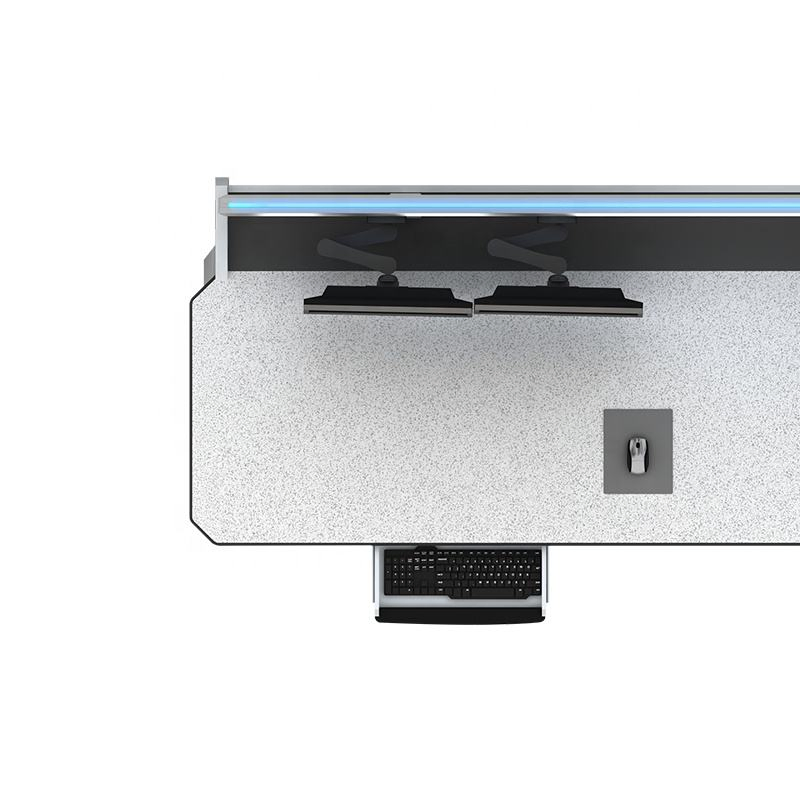 High-End Office Furniture Height Adjustable Desk Network Operations Center Console