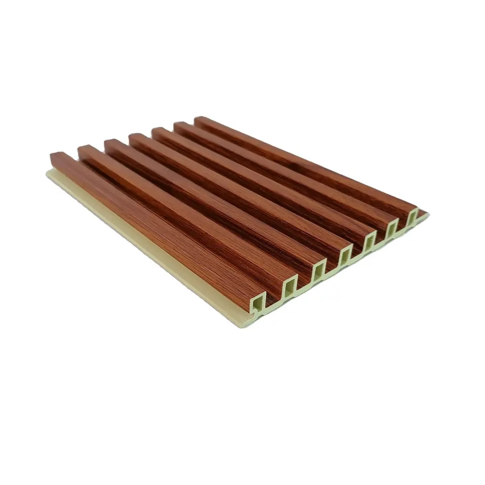 2024 Factory Water Proof Wood Plastic Fluted WPC Wall Paneling for Interior Decoration