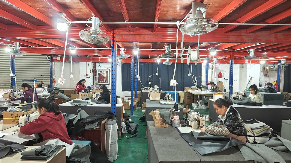 Industrial Sewing Machine for precision upholstery at Arico Home