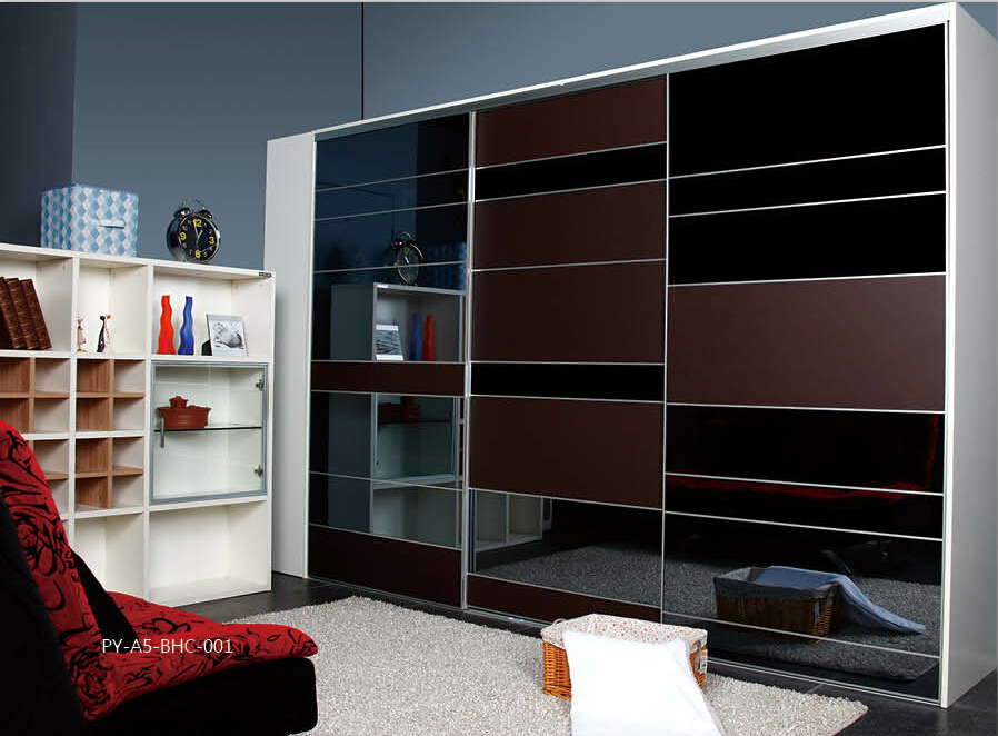 Modern Style Wardrobe Sliding Door (PY-A5-BHC-001)
