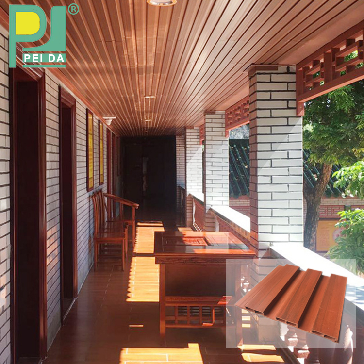 PVC WPC Wood Plastic Composite Mobile Home Sound Absorption Wall Paneling