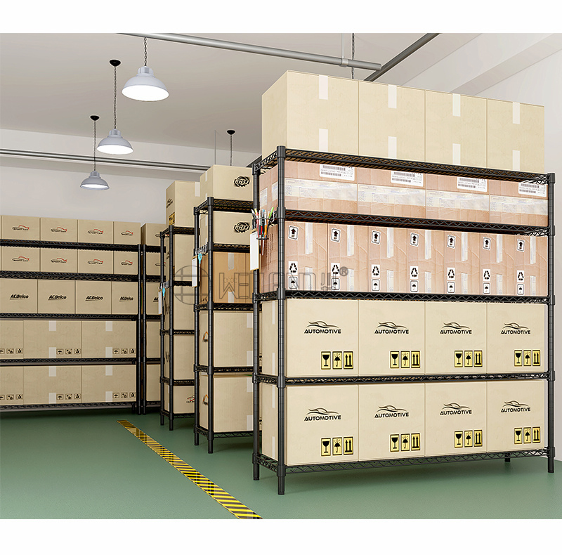 Industrial Warehouse Used Steel 5 Tier Vertical Moulding Storage Wire Rack System in Guangdong