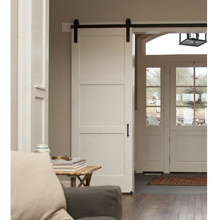 Room Saving Door with Metal Track for House Sliding Door Sliding Door Wardrobe, Wooden Doors Design Sliding Door System Bathroom