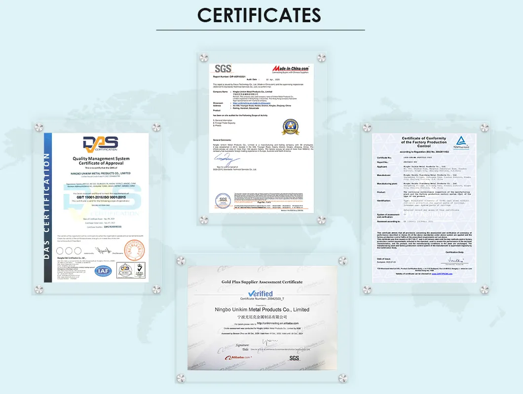 Product Certifications