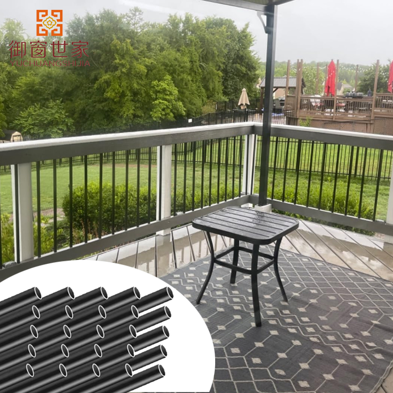 3/4" Diameter Hollow Porch Staircase Bulaster Railing for Wood and Composite Deck