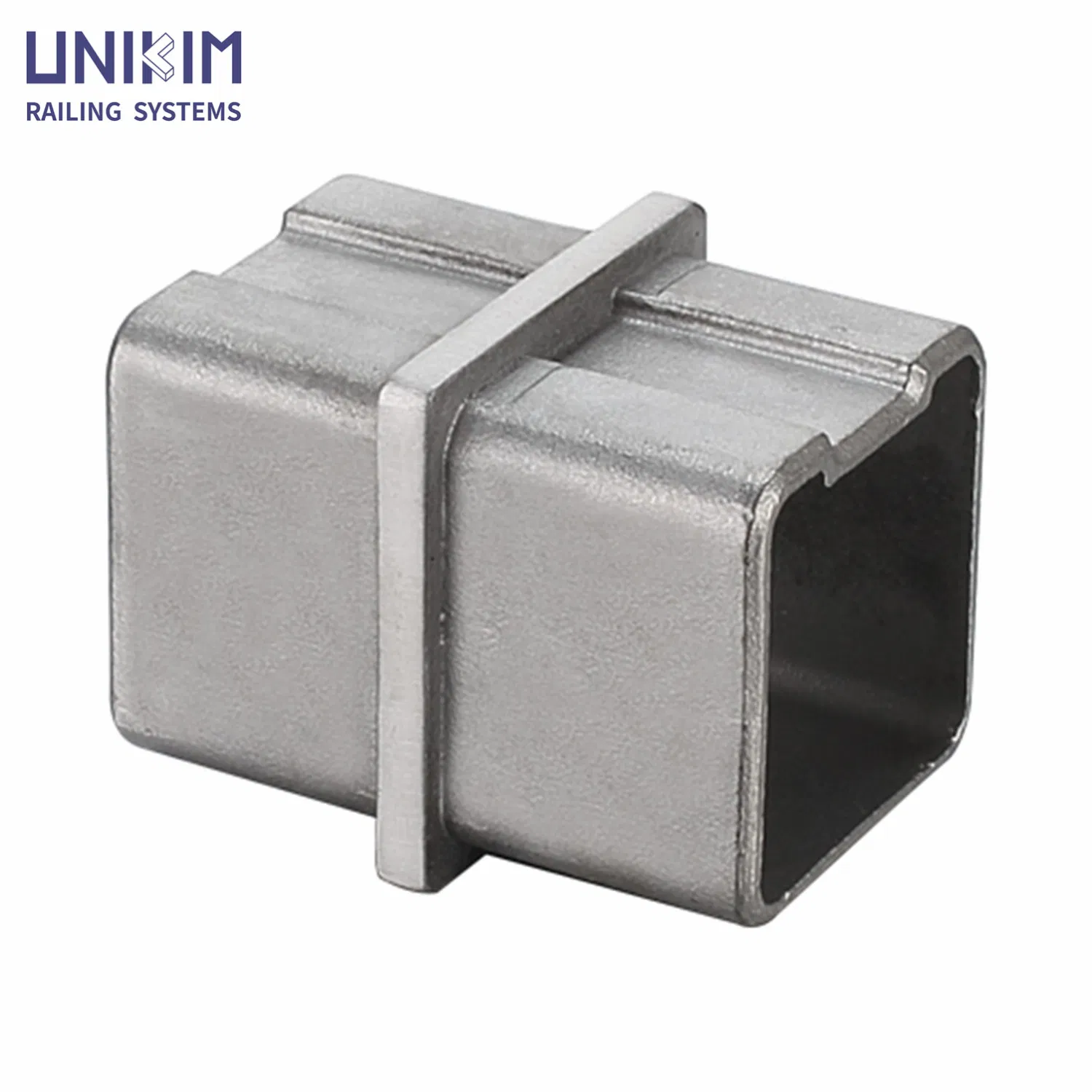 304 Ajustable Square Stainless Steel Handrail Wood Staircase Railing Price