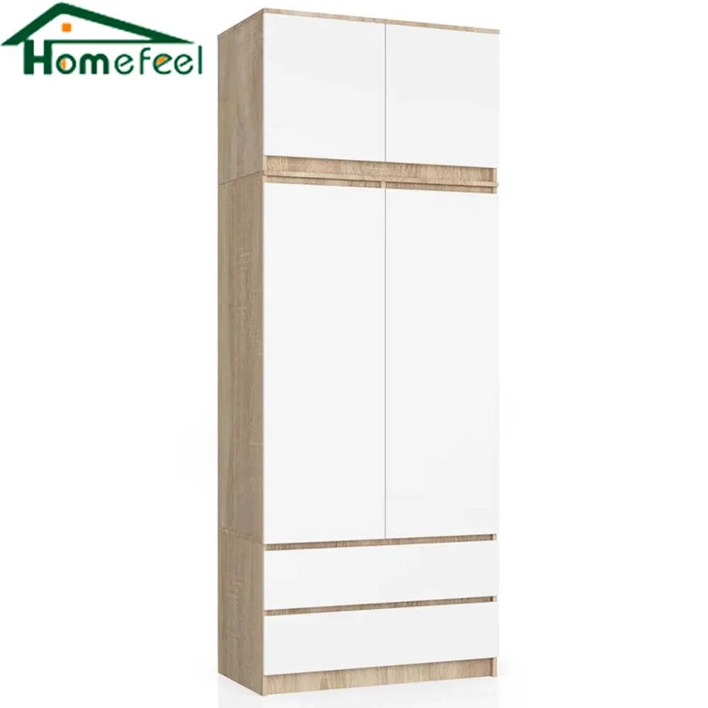 Customized Closet Systems Modern Home Furniture Wooden Design Walk in Wardrobe for Bedroom