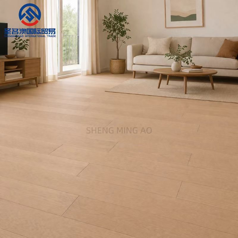 Engineered Oak Hardwood Flooring Tongue and Groove Traditional Installation