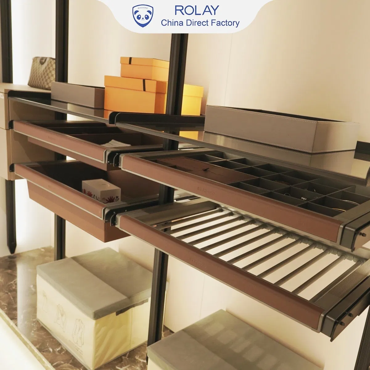 Long Lifespan Easy Maintenance Private Wardrobe Suite Modular Closet System