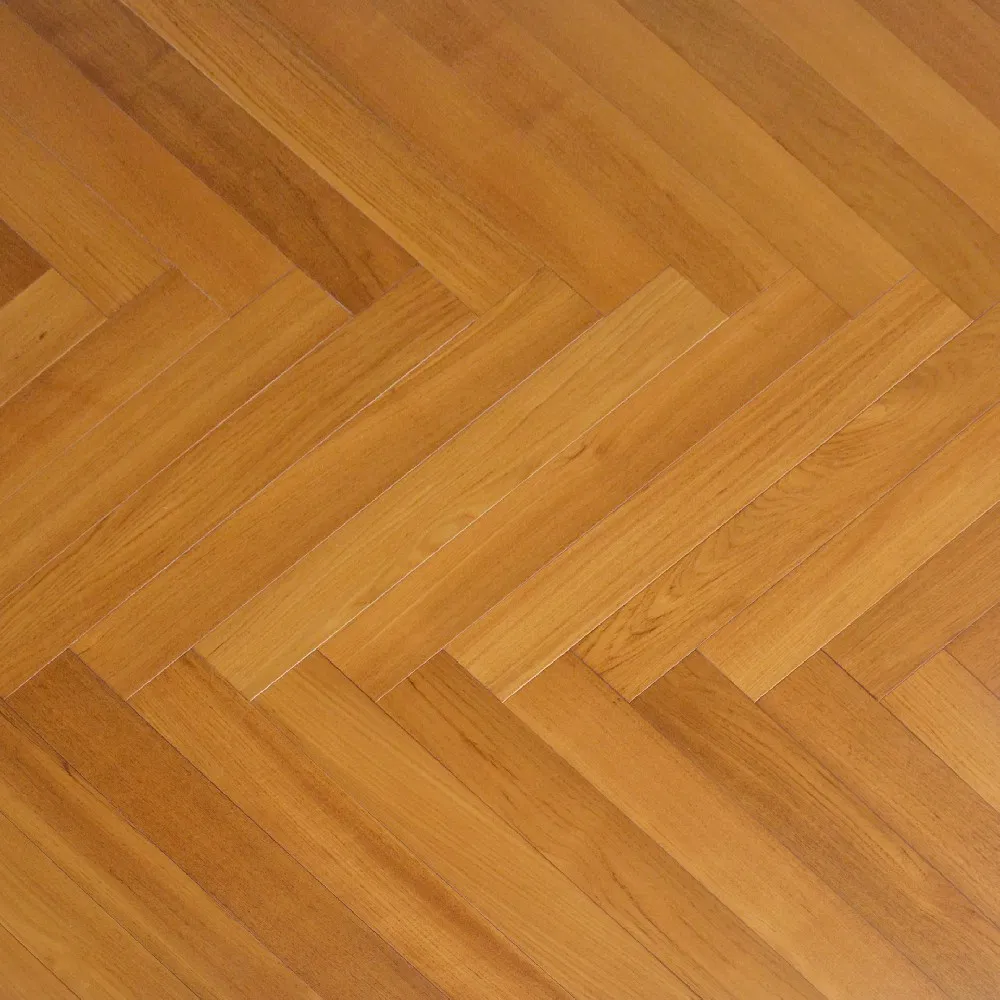 Easy Installation Natural Teak Herringbone Ab Grade Multi-Layer Solid Hardwood Engineered Wood Flooring