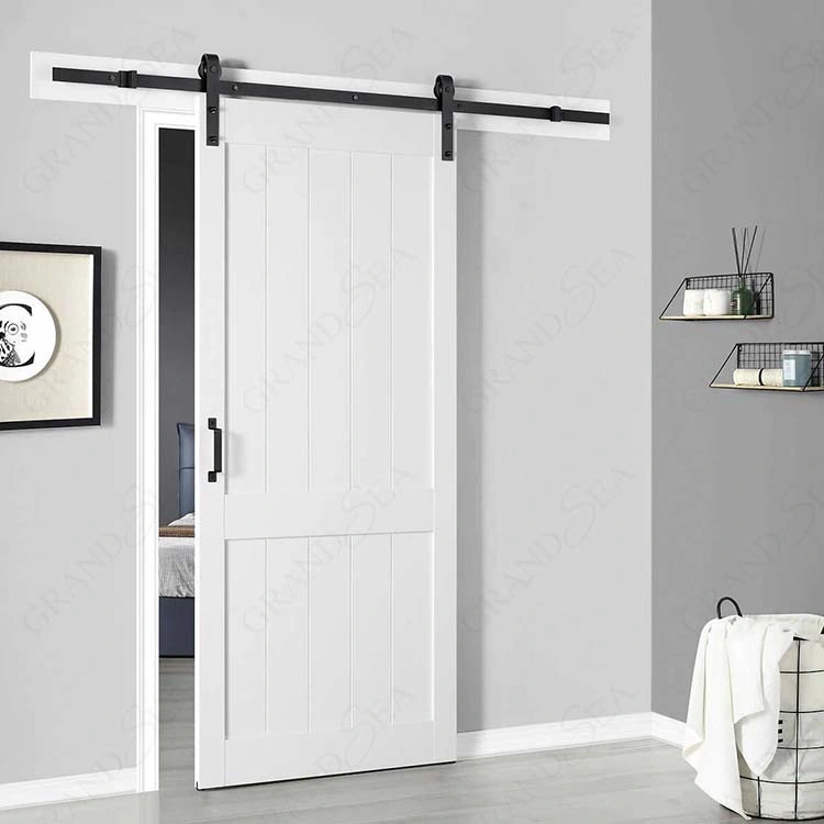 Room Saving Door with Metal Track for House Sliding Door Sliding Door Wardrobe, Wooden Doors Design Sliding Door System Bathroom
