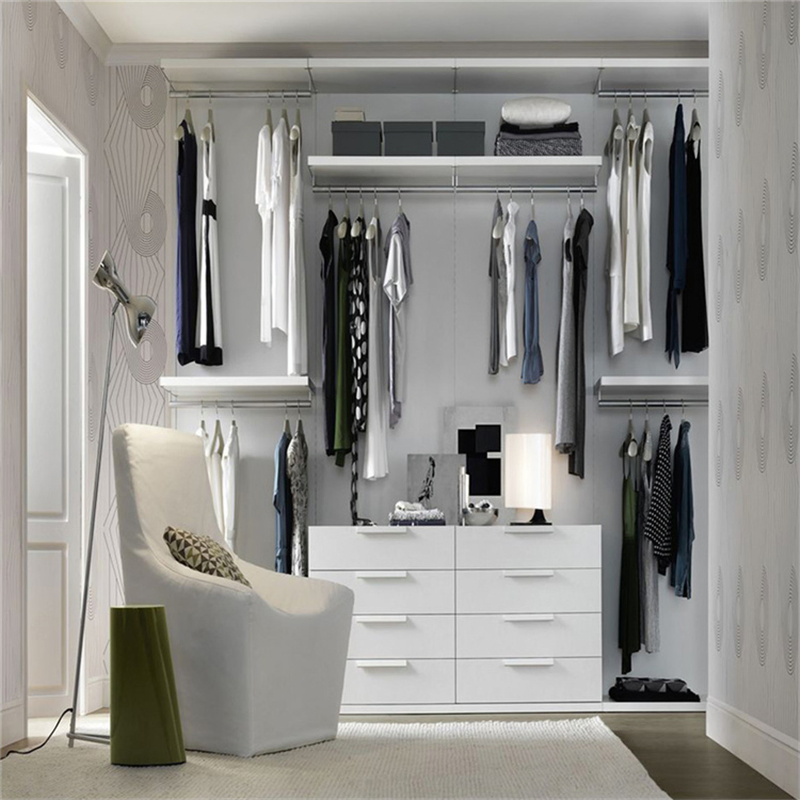 Newest Loft Bed with Integrated Plastic Wardrobe System for Wholesale