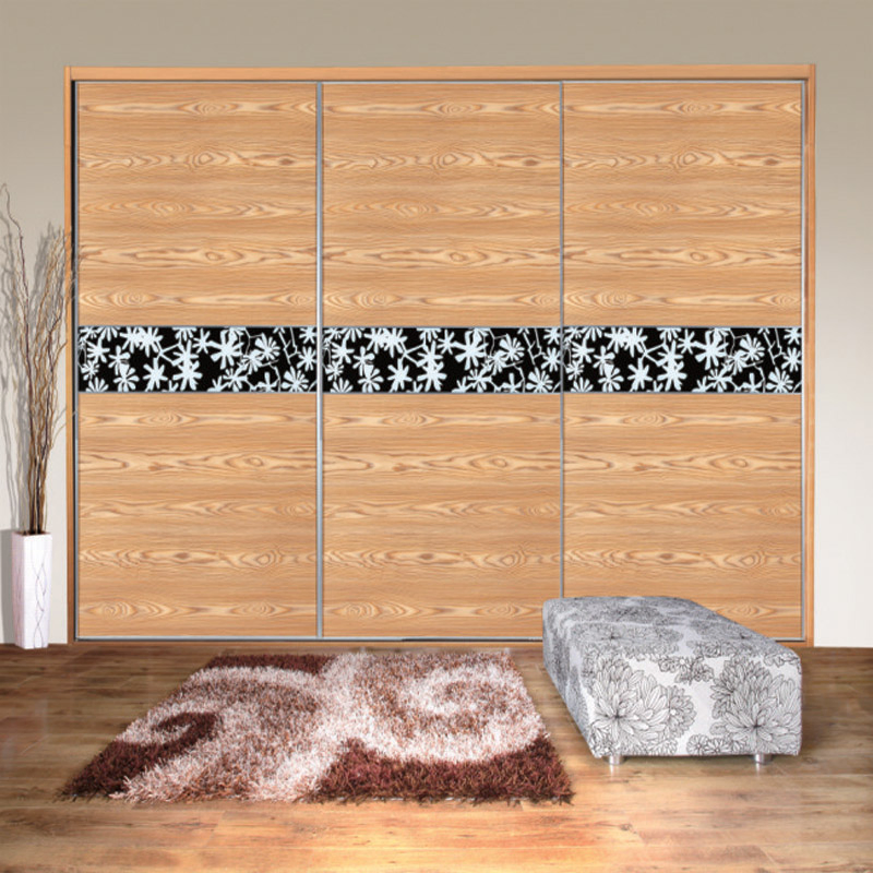 Melamine MDF Series Sliding Door for Wardrobe (JY-A12-BOD-010)