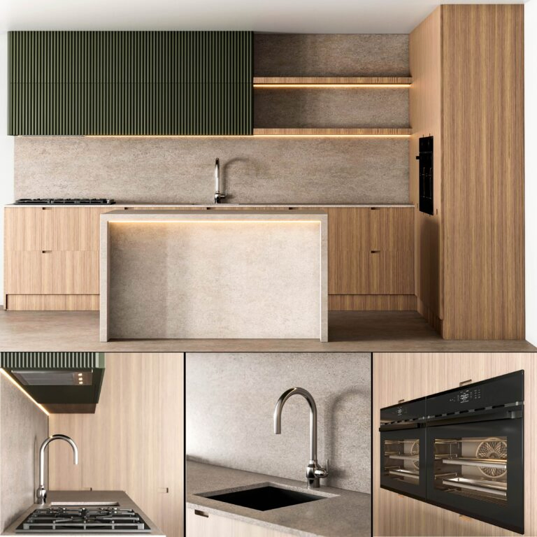 PA Factory Direct Customized Modern Kitchen Furniture Design Cuisine and Other Kitchen Furniture Modular Kitchen Furniture Island