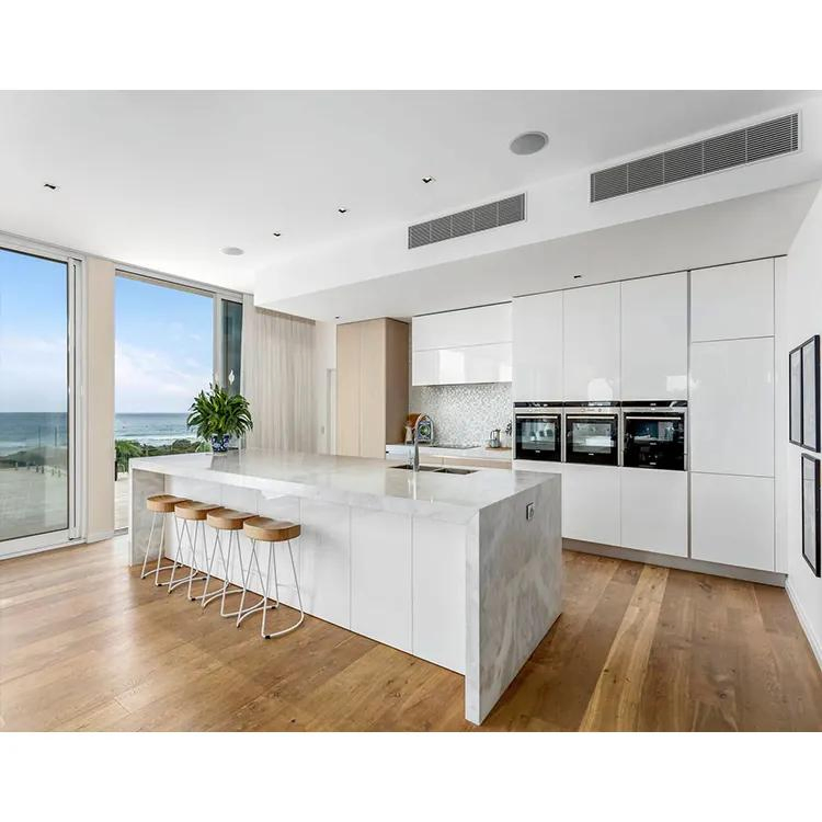 Cbmmart Modern Design American Shaker Solid Wood Style Kitchen Cabinet Foshan