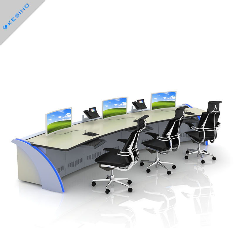 Hot Sale Control Room Console Table for Broadcast Center