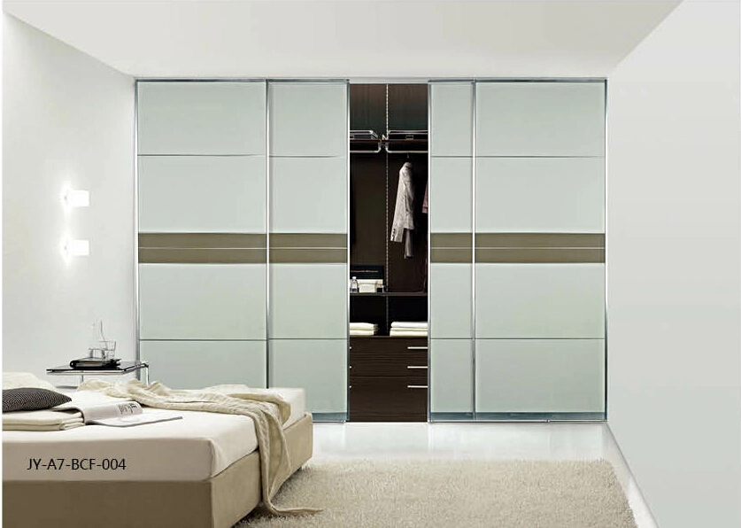 European Style Wardrobe Sliding Door for Bedroom Furniture (JY-A7-BCF-004)