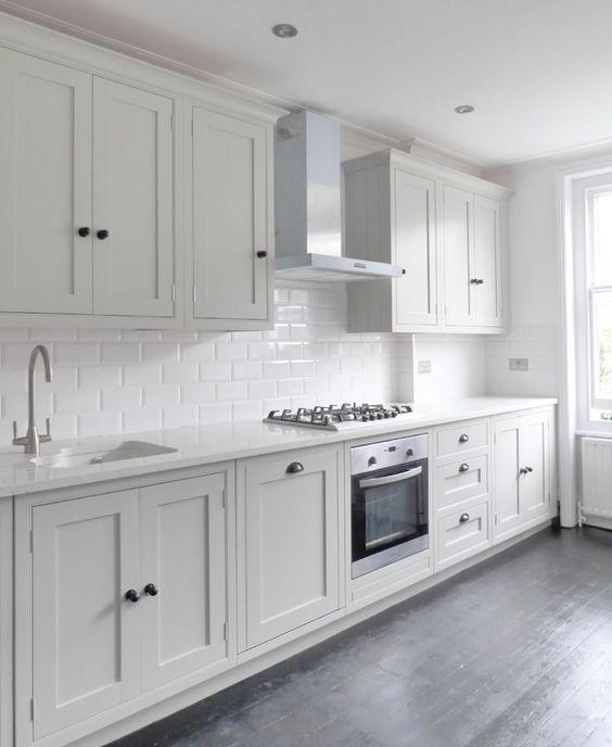 Australia 2PAC Finish Shaker Style Fitted Kitchen Modern Kitchen Cabinets