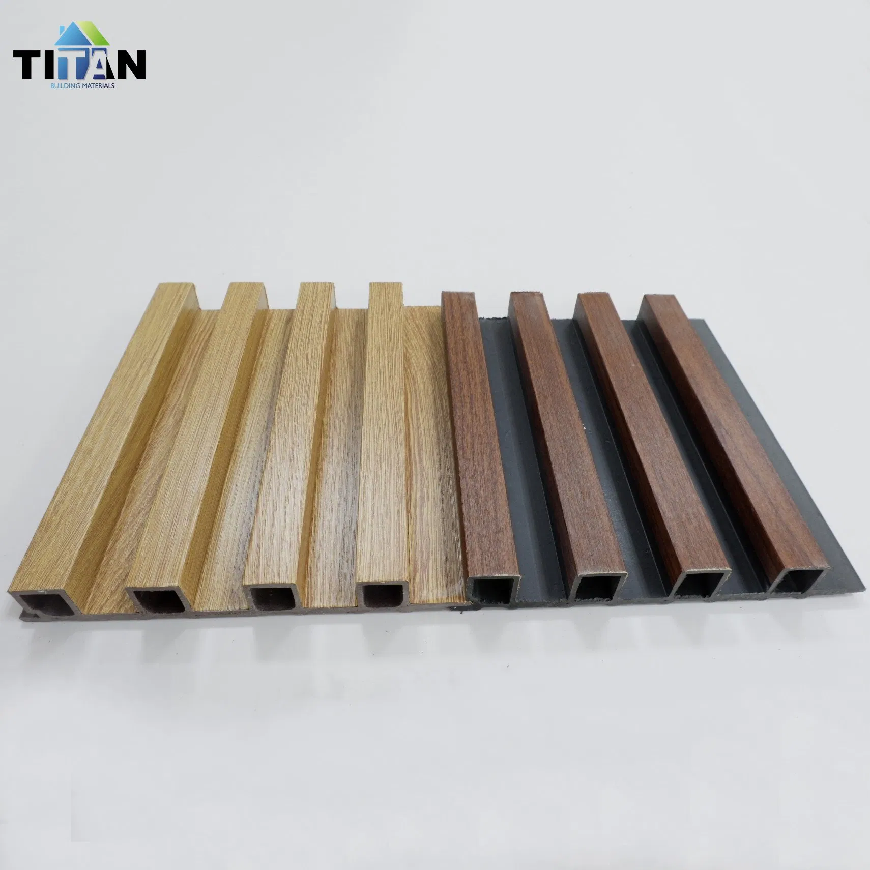 Wood Exterior Wall Cladding Bamboo Fibre WPC Wall Paneling Decorative