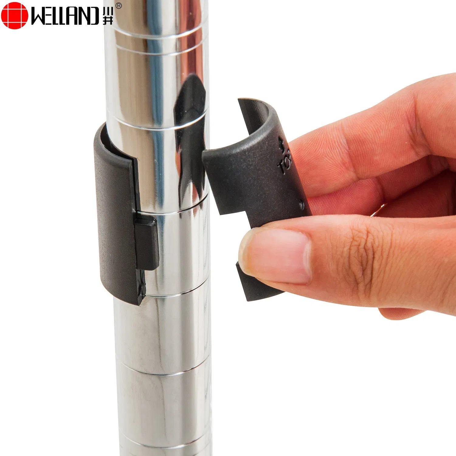 D 21" X W 48" Chrome Metal Storage System Longspan Wire Shelving Rack for Garage Warehouse Office