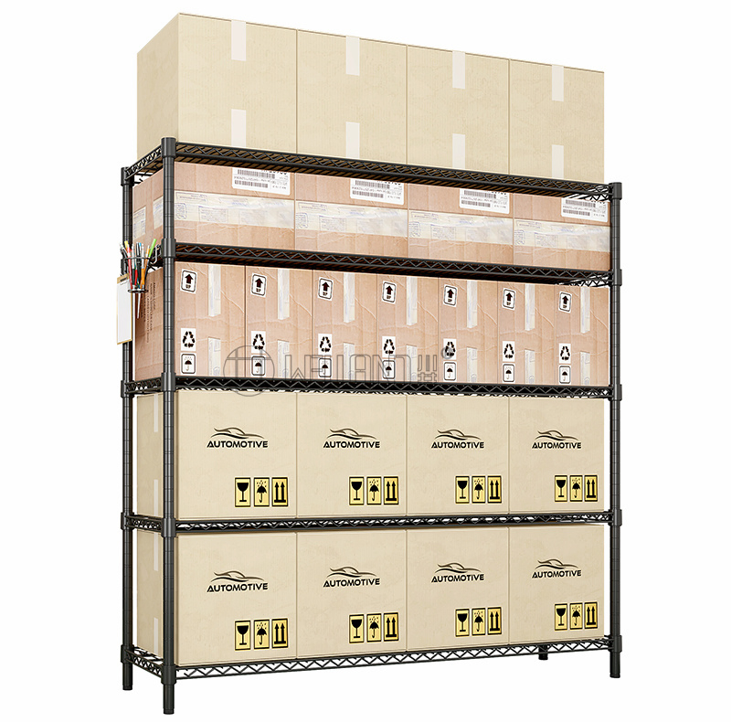 Industrial Warehouse Used Steel 5 Tier Vertical Moulding Storage Wire Rack System in Guangdong