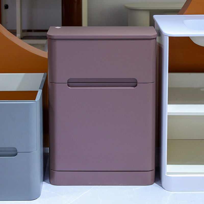 Paint Finished Wave Panel Premium Vanity Unit