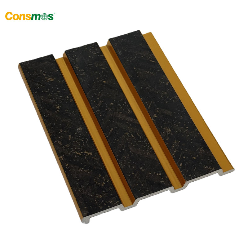 WPC Wall Moldings Wainscoting Wall Decorations Living Room Wood-Plastic Decorative Wood Wall Paneling