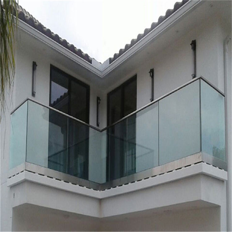 Orient Promotion Railing Prima Construction Wood Staircase Railing Bluster Topglass Fence Balcony Railing