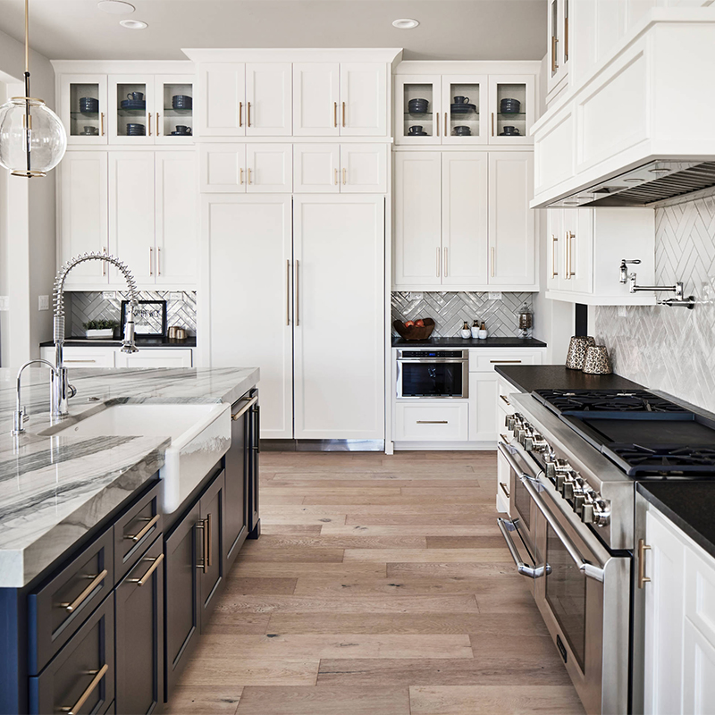 Customized Kitchen Shaker Style Modern Kitchen Cabinet Lacquer Finish