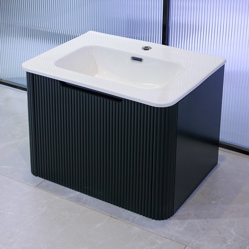 Paint Finished Floor Standing Premium Vanity Sink Unit with Vitreous Basin