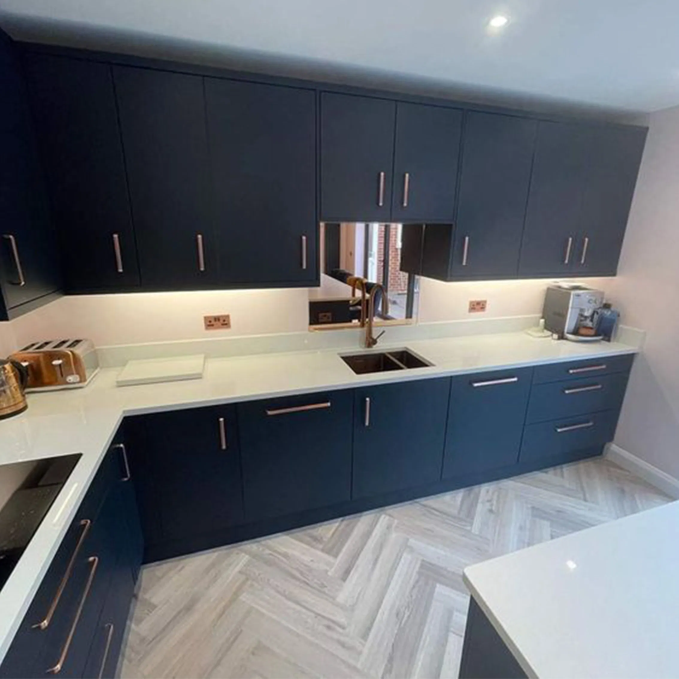 Wholesale Modular Kitchen Cabinet Set Vietnam Manufacturer Kitchen Island Cabinet