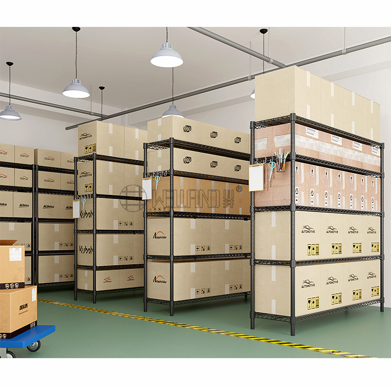 Industrial Warehouse Used Steel 5 Tier Vertical Moulding Storage Wire Rack System in Guangdong