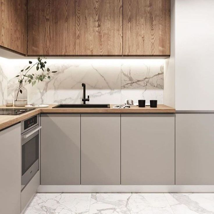 Fabricado En China High-End Finishes of Our Kitchen-Furniture Luxury Kitchen Cabinets and an Expansive Island