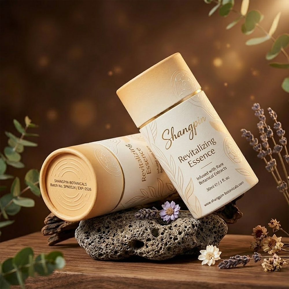 Wholesale Custom Cosmetic Paper Tube Manufacturer - Eco-Friendly Skincare Packaging for Serum &amp; Lotion