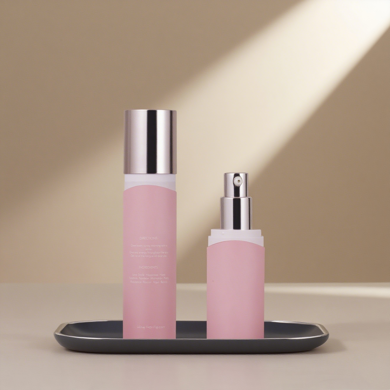 50ml Gold Aluminum Pump Cosmetic Bottle Luxury Plastic Refillable Beauty Emulsion Packaging for Face Masks Skin Care Serum