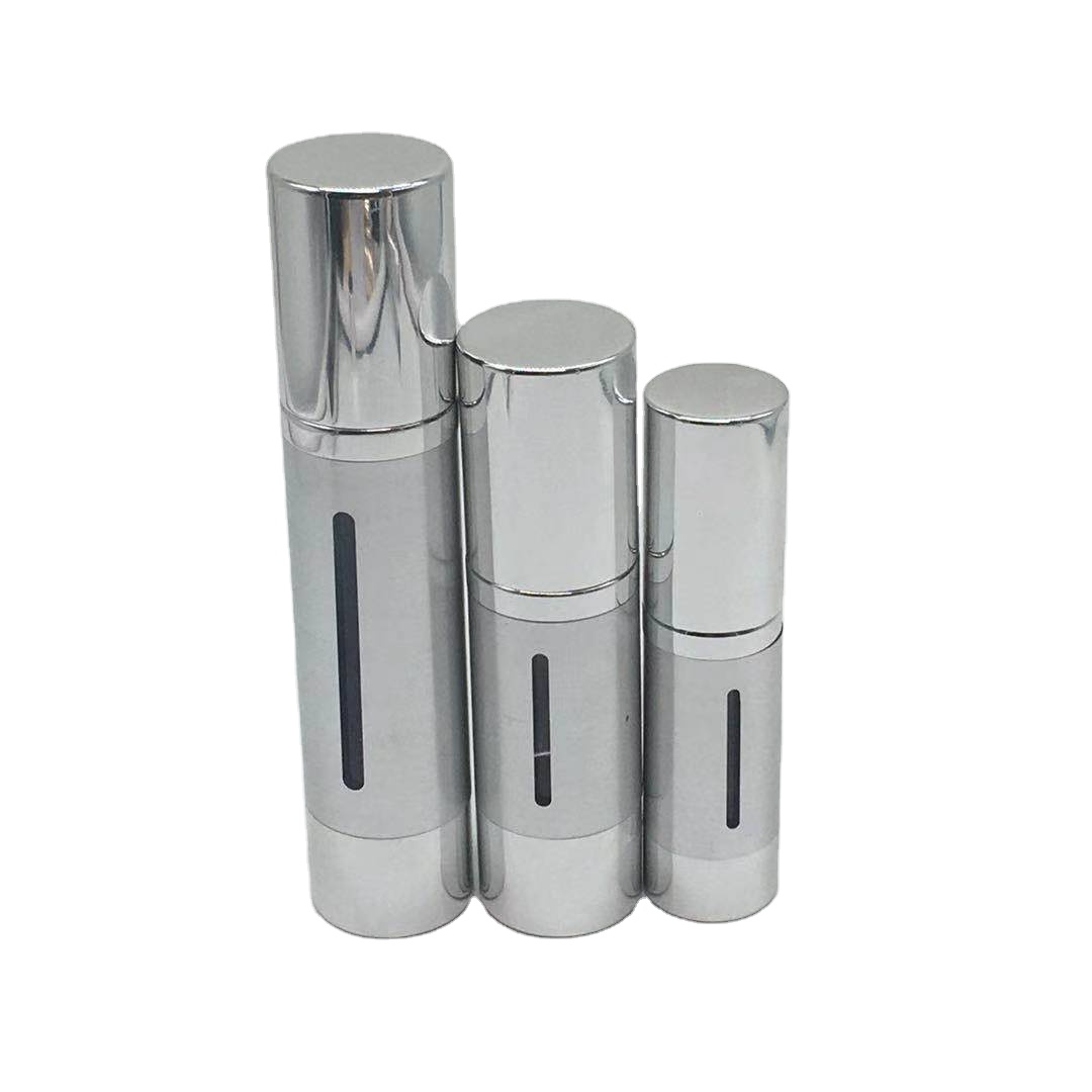 2024 15ml 30ml 50ml Cosmetic Skin Care Airless Press Pump Lotion Cream Airless Bottle For Lotion Liquid