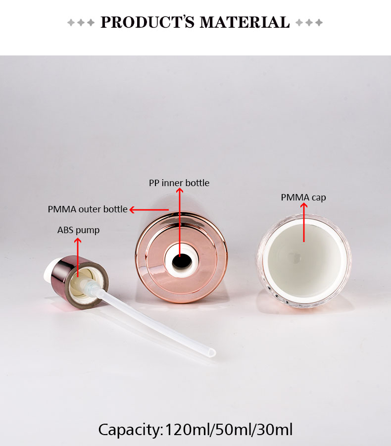 Cosmetic Packaging Bottle Visual 2