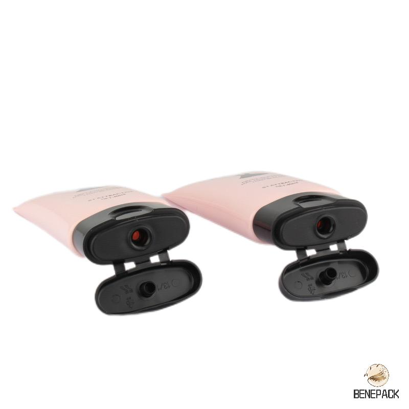 OEM Wholesale Private Label with Logo Soft Plastic Tubes Screw Plastic Hot Stamping Cosmetic Tube Packaging