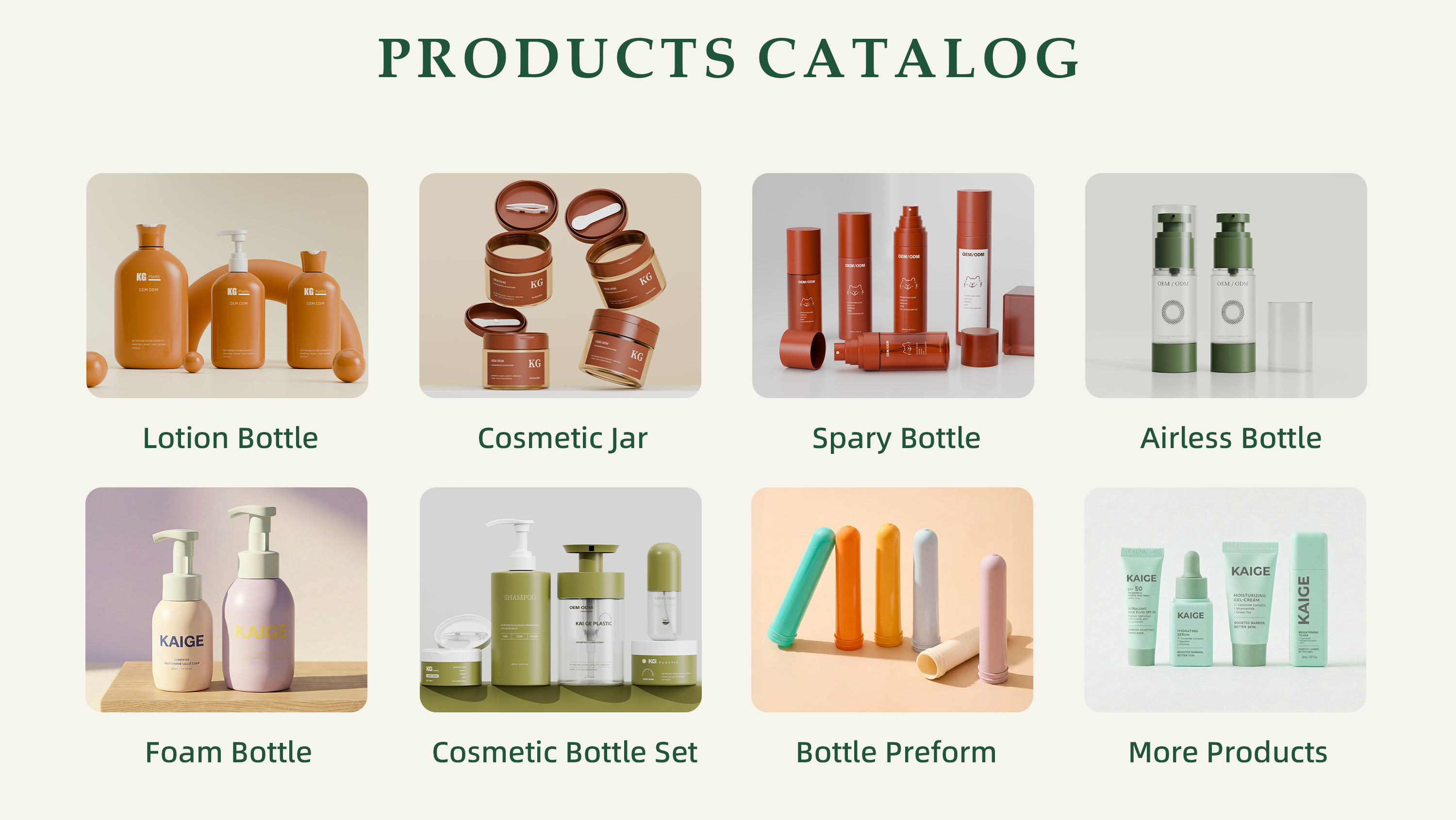 Product Categories Overview